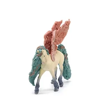 Schleich Flower Pegasus Figurine for Kids Ages 5-12