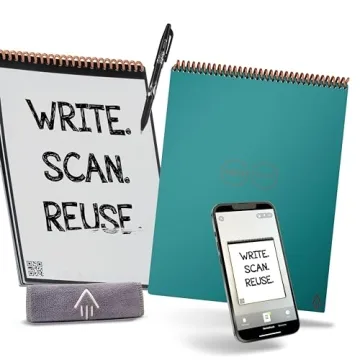 Rocketbook Flip Reusable Smart Notepad - Eco-Friendly & Digitally Connected