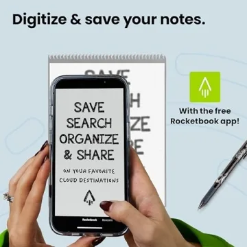 Rocketbook Flip Reusable Smart Notepad - Eco-Friendly