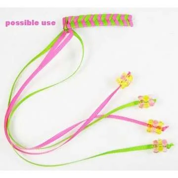 36yd(18x2yd) 1/8" Satin Ribbons for Hair Bows, Floral Designs, Gift Wrapping, Sewing and Crafts