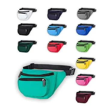 BuyAgain Fanny Pack with Quick Release Buckle