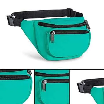 BuyAgain Fanny Pack with Quick Release Buckle