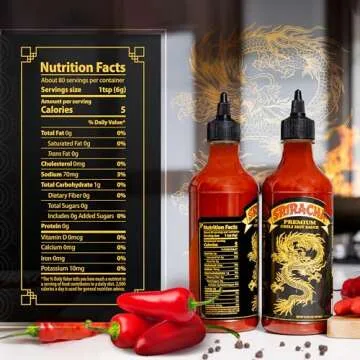 Underwood Ranches Limited Edition Dragon Sriracha Sauce - Hot Sauce, Perfect for Spicing Up Any Dish...