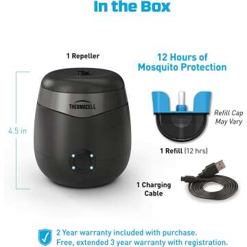 Thermacell Mosquito Repeller E-Series - Outdoor Protection