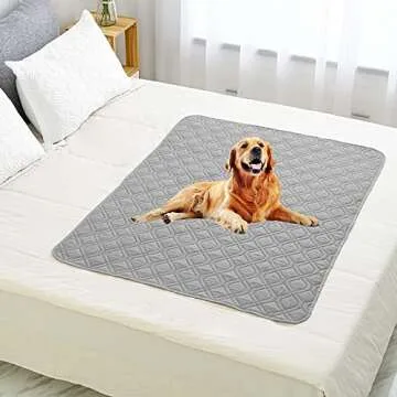Ameritex Waterproof Dog Bed Cover Pet Blanket for Furniture Bed Couch Sofa Reversible