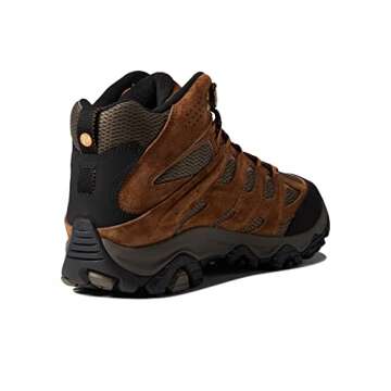 Merrell Men's Moab 3 Mid Waterproof Hiking Boot, Earth, 10 Wide
