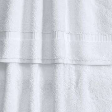 SALBAKOS Premium 6 Piece Hand Towel Set, 100% Turkish Cotton, Quick Dry & Comfy Towels for Hotel & S...