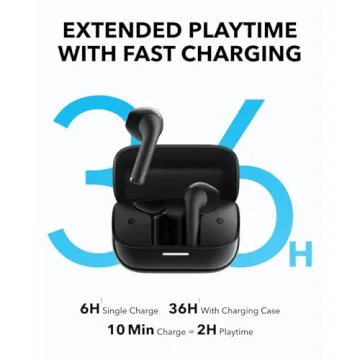 Anker Soundcore K20i: Bluetooth Wireless Semi-In-Ear Buds