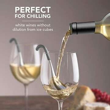 Final Touch Chilling Wands for Ultimate Beverage Enjoyment