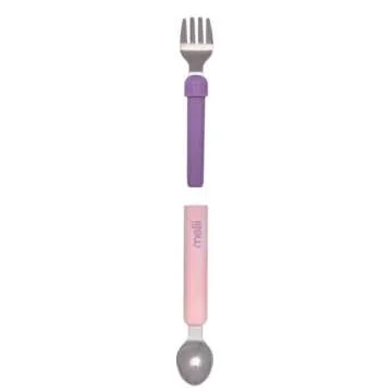 melii Spork On The Go Travel Utensils for Toddlers