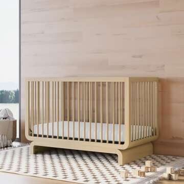 Storkcraft Santorini 5-in-1 Crib with Toddler Guardrail