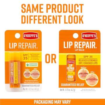 O'Keeffe's Lip Repair SPF 35 Lip Balm Stick, (Pack of 1)