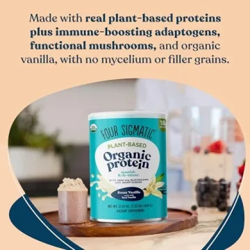 Four Sigmatic Organic Vegan Protein Powder - 18g Plant-Based