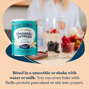 Four Sigmatic Organic Vegan Protein Powder - 18g Plant-Based