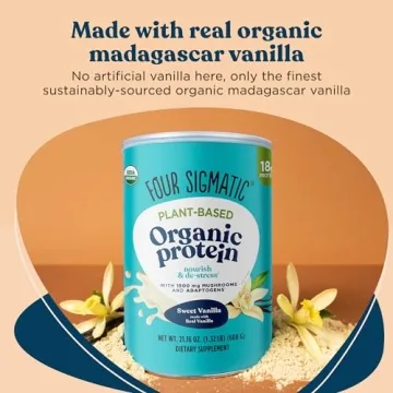 Four Sigmatic Organic Vegan Protein Powder - 18g Plant-Based