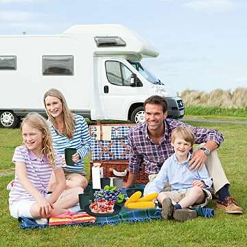 KEWOO Unbreakable Wheat Straw Dinnerware Sets of 4, 16Pcs Reusable Dinnerware Set，Lightweight Microwave Dishwasher Safe,Plates, Cups, Bowls for r Party, Picnic, Camping, Dorm (Pink)