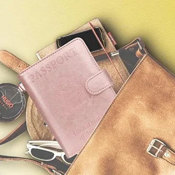 Stylish GDTK Leather Passport Holder Cover Case