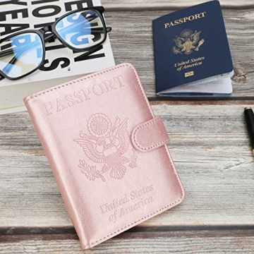 Stylish GDTK Leather Passport Holder Cover Case