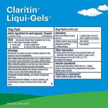 Claritin Allergy Medicine 24 Hour Non-Drowsy Relief