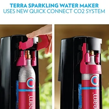 SodaStream Terra Sparkling Water Maker - Misty Blue