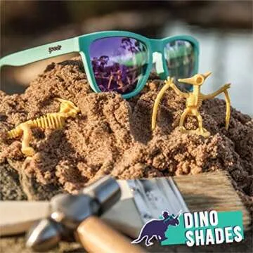 goodr Electric Dinotopia Carnival Polarized Sunglasses