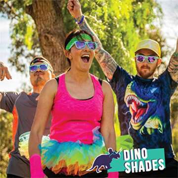 goodr Electric Dinotopia Carnival Polarized Sunglasses