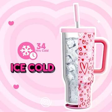 Meoky 40 oz Tumbler - Insulated & Leak-proof Travel Mug