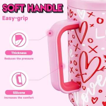 Meoky 40 oz Tumbler - Insulated & Leak-proof Travel Mug