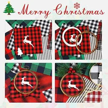 Caydo 6 Pack Embroidery Hoops for Crafting and Displays