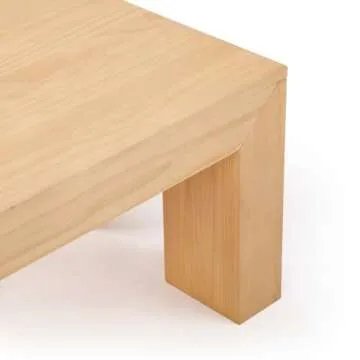 Plank+Beam Modern Rectangular Coffee Table 48-Inch