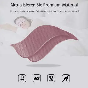 OliviaLiving Hot Water Bottle 2L for Pain Relief