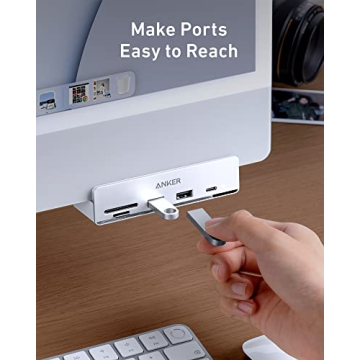 Anker 535 USB-C Hub (5-in-1) for iMac | 10 Gbps Transfer Speed