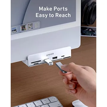 Anker 535 USB-C Hub (5-in-1) for iMac | 10 Gbps Transfer Speed