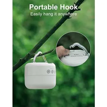 ZMNT LED Camping Lantern Rechargeable 1000LM Brightness