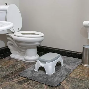 Nuby Gray Step Up Stool - Lightweight & Sturdy