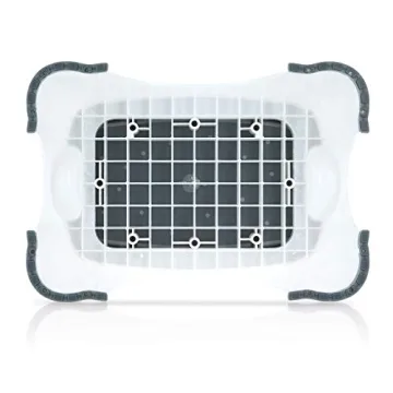 Nuby Gray Step Up Stool - Lightweight & Sturdy