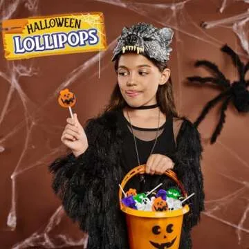 Amos Halloween Candy Lollipop Monster Variety Suckers