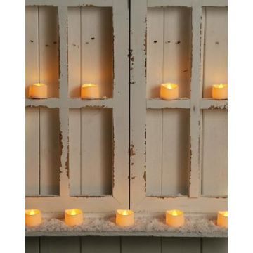Homemory Flameless Remote Control Tea Lights - Safe & Stylish