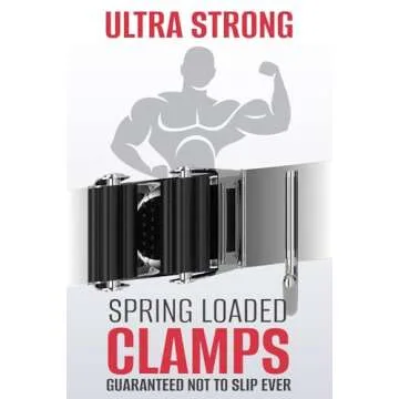 Mop and Broom Holder Wall Mount, Keep your Closet and Garage Tidy with a Heavy Duty Wall Mounted Mop and Broom Holder, - Utility Rack Laundry Room Organization and Storage Tool Rack Organizer Hooks