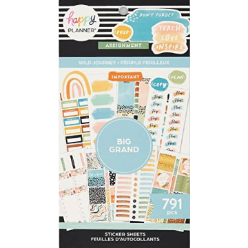 Happy Planner Sticker Pack: 30 Sheets of Creative Planning Stickers for Every Occasion