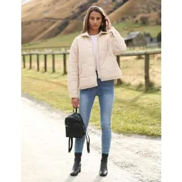 Lightweight Quilted Puffer Jacket for Women - Freyhem