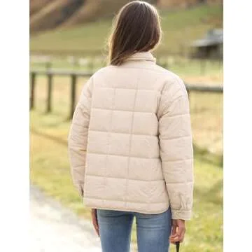 Lightweight Quilted Puffer Jacket for Women - Freyhem