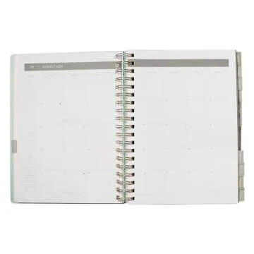 Fringe Studio 2025 Spiral Weekly Planner, Aug 2024 - Dec 2025, 17 Month, Paper Cover, "Eucalyptus Mix", 6.875" W x 9.78"H, 236 Pages (844PA009FSC)