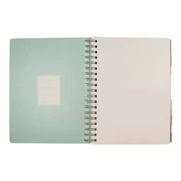 Fringe Studio 2025 Spiral Weekly Planner, Aug 2024 - Dec 2025, 17 Month, Paper Cover, "Eucalyptus Mix", 6.875" W x 9.78"H, 236 Pages (844PA009FSC)