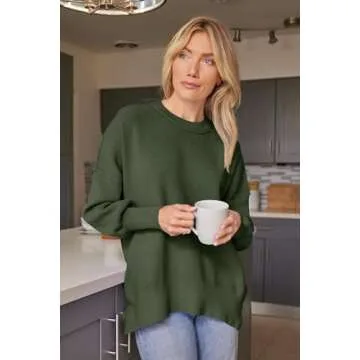 LILLUSORY Women's Oversized Sweater for Fall Fashion
