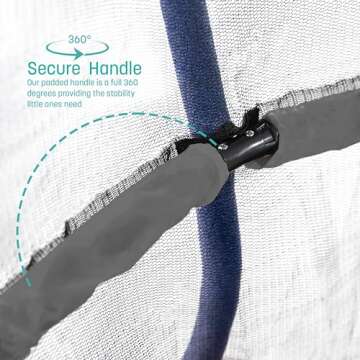 Skywalker Trampolines Mini Trampoline with Enclosure Net