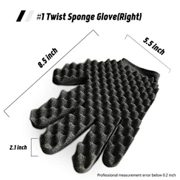 Effortless Twist Hair Sponge Set for All Hair Types