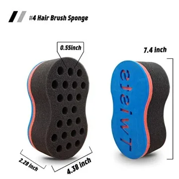 Effortless Twist Hair Sponge Set for All Hair Types