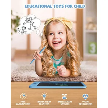 10 Inch LCD Writing Tablet Colorful Doodle Board Kids Gift