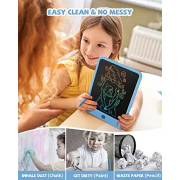 10 Inch LCD Writing Tablet Colorful Doodle Board Kids Gift